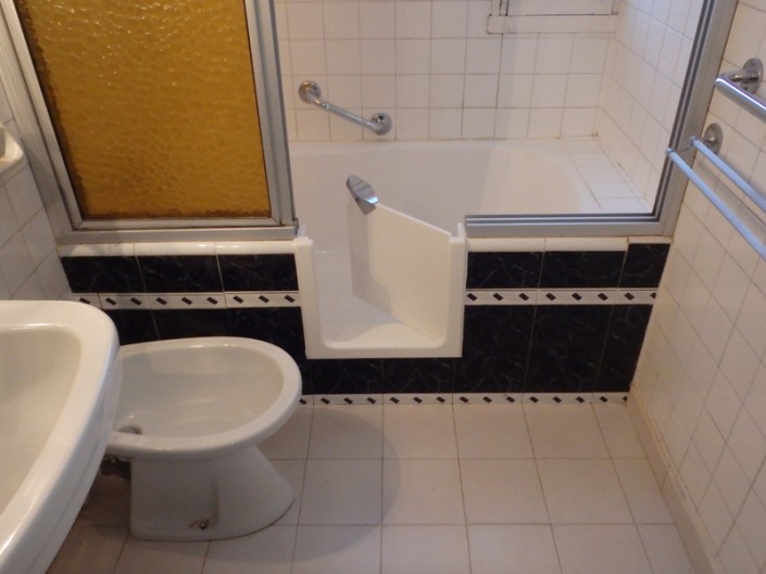 Découpe de baignoire Découpe de baignoire
