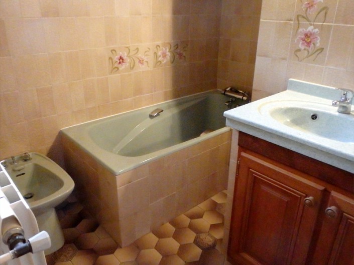 Baignoire Baignoire avant découpe