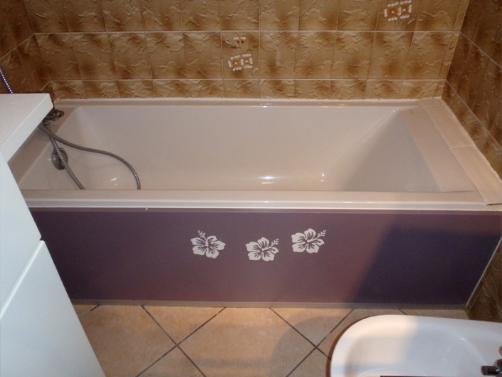Baignoire Baignoire avant découpe
